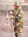 Nowhere else have we seen such a military and police presence as we have in Quito. TheyÂ´re everywhere!